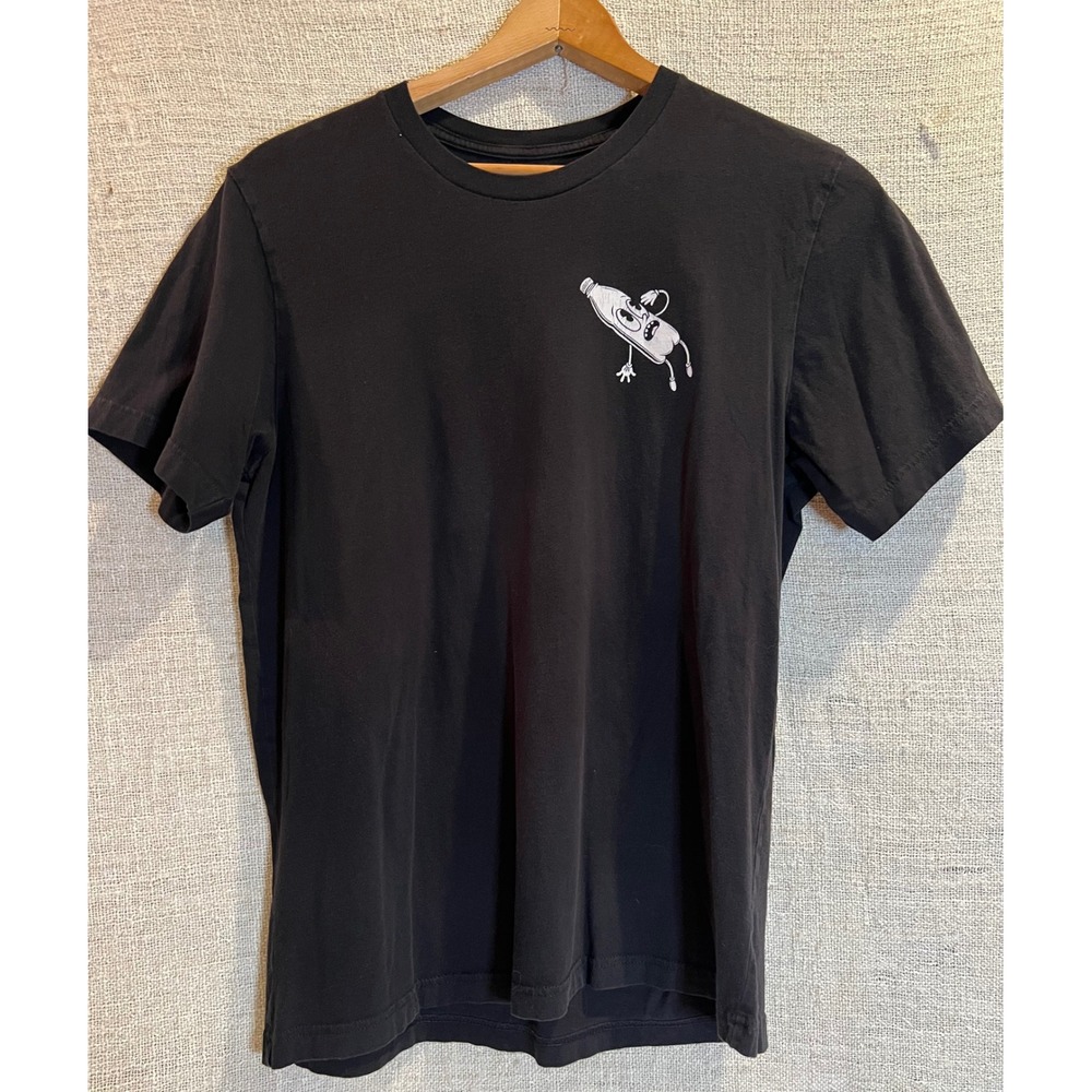 Liquid Death Death to Plastic Grim Reaper Graphic T-Shirt Black Mens Large - Picture 4 of 5